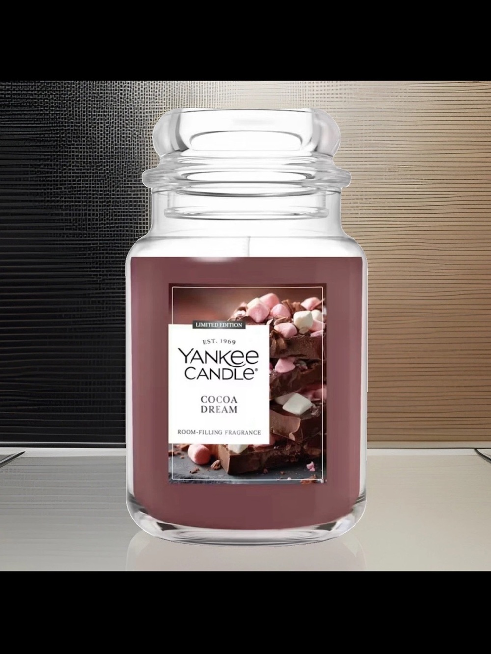 Yankee Candle Large Jar Candle- Cocoa Dream  (22 oz)